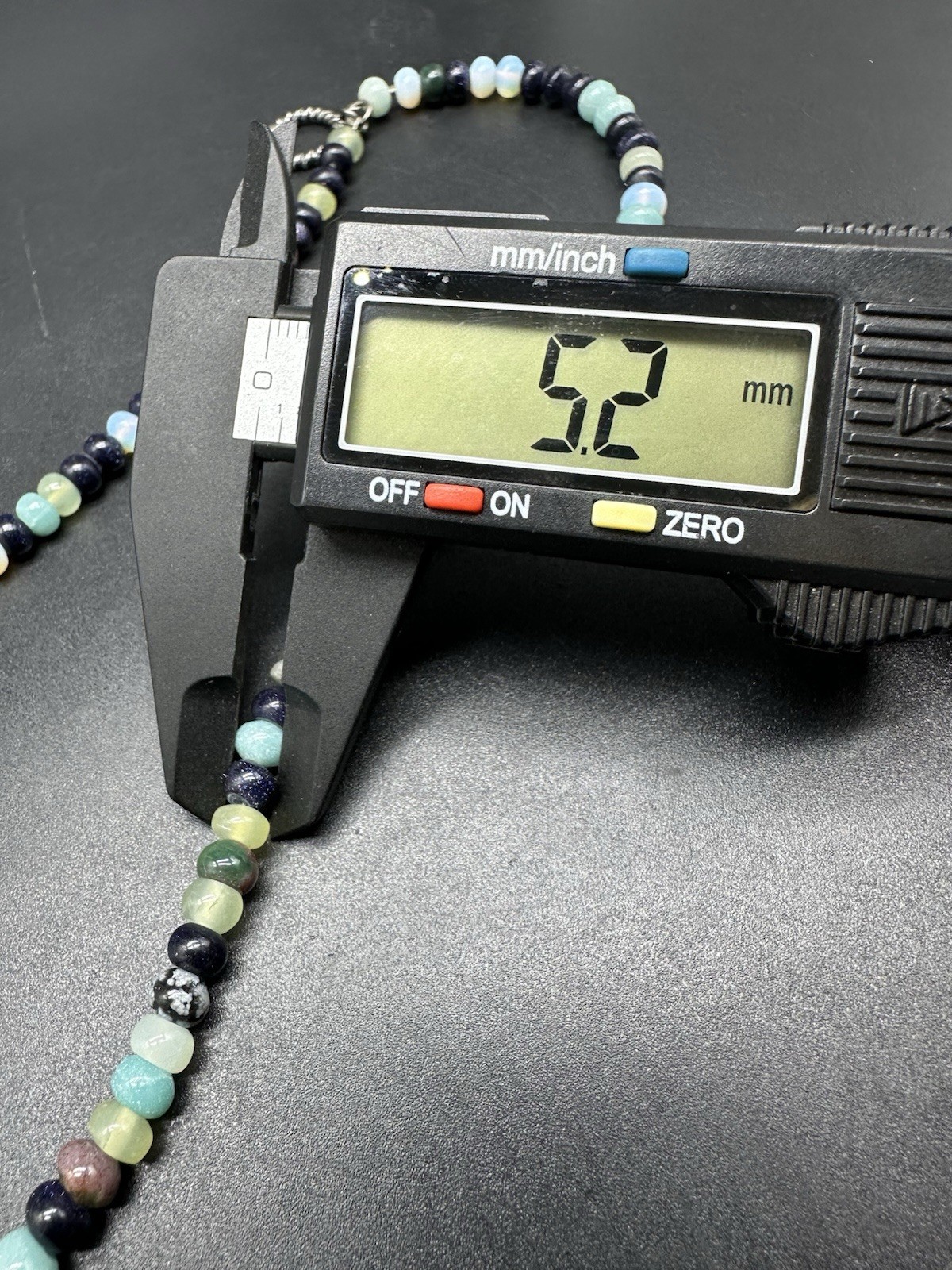 Beautiful Amazonite Stone Beaded Toggle Necklace … - image 9