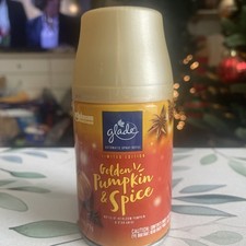 Glade Automatic Spray Refill - Golden Pumpkin  Spice 6.2oz Total - NEW