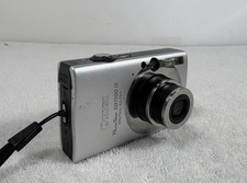 Silver Canon PowerShot SD1100 IS 8mp Digital Camera Untested Read Parts Only