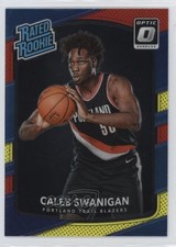 2017 Panini Donruss Optic Rated Rookie Mega Box Red & Yellow Caleb Swanigan 4z8