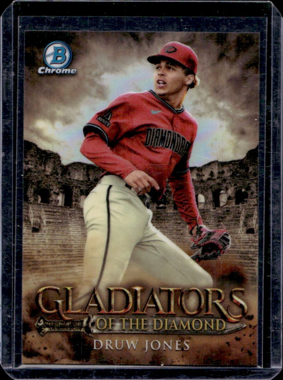 2024 Bowman Druw Jones Gladiators of the Diamond Chrome #GOTD-15 Diamondbacks