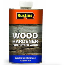 Rustins Wood Hardener 250ml ROTTED WOOD INTERIOR & EXTERIOR USE