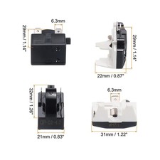 3 Pin 4.7 Ohm PTC Starter for relay Overload Protector 1/2HP For Refrigerators