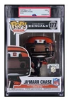 PSA 9 Ja’Marr Chase Funko POP! Football NFL Cincinnati Bengals Super Clean