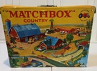 VINTAGE 1970s Lesney Matchbox Country Playset Plastic Carry Case