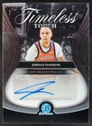 2025-26 Bowman Jordan Hawkins Timeless Touch Signatures Auto Pelicans MS2