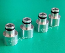 4x RDX  FUEL INJECTOR TOP HAT ADAPTERS FOR B ...