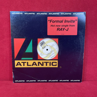 Ray J Formal Invite 12'' Single Promo LP Vinyl Record Feat. Pharrell PR 300629