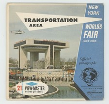 1964-1965 NY New York World's Fair Transportation View-Master A-676 Exc. Cond.