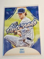 2021 Panini Diamond Kings - Aficionado Gerrit Cole #A-7 Holo Blue /99 NY Yankees