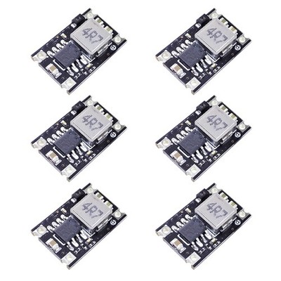 6 PCS 5V Regulator Mini Reducer DC 530V Buck Converter Board MP1584EN 1.8A