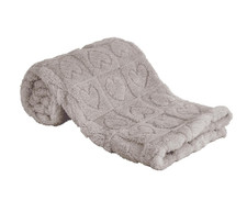 Fleece Baby Blanket Heart Checkered Blanket, Ultra Soft Cozy Baby Blankets for G