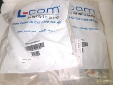 9 L-COM Molded D-Sub Cable DB9 Male/45 Male CSMN459-2MM-1 1ft S3