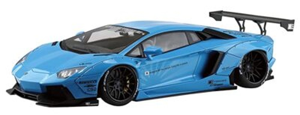 Aoshima 1/24 Liberty Walk Series No.17 LB Works Lamborghini Aventador Ver.1