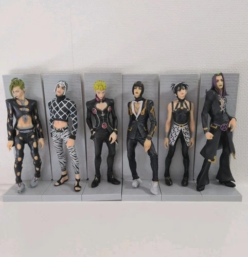 *Bucciarati team Set of 6, black color ver., JoJo DX Figure, BANPRESTO, I-8