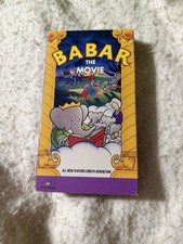 Babar - The Movie (VHS, 1993) Animated Family...