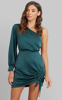green emerald velvet dress Evangeline Green Sequin Halter Maxi Dress