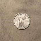 1918-S Standing Liberty Quarter Almost Uncirculated AU Coin #DR