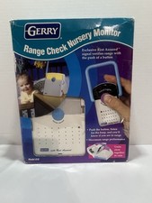 Vintage Gerry Range Check Nursery Monitor Model 610 Read Desc.