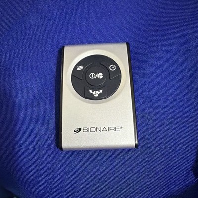 Bionaire OEM 4 Button Ceramic Tower Heater Remote Control Silver Tested Working