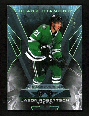 2025-26 Black Diamond Diamond Relics Pure Black #BDBJR Jason Robertson 1/1
