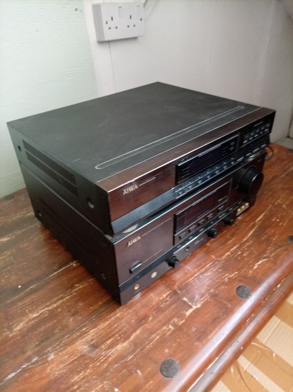 Aiwa MX-D91MK Stereo Integrated Amplifier Tested Working Vintage Hi-Fi Amp