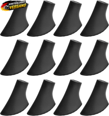 Gummipuffer für Nordic Walking Stöcke 10mm Set langlebig & robust