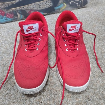 Nike Lunarlon Golf Shoes Lunar Swingtip Canvas  Red Men s Size 1.5 MSRP $130 