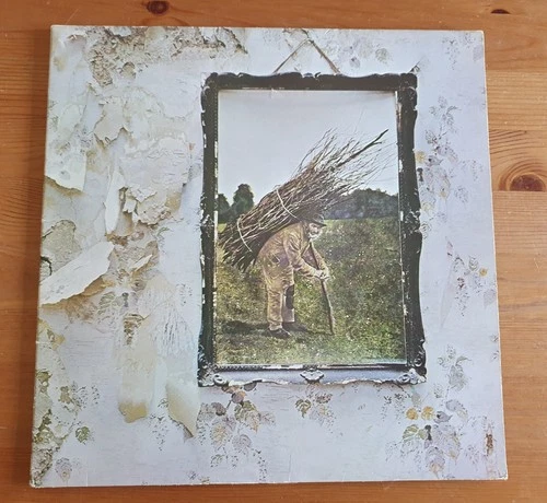 LED ZEPPELIN IV  - ZOSO VERSION 1972 UK Atlantic Press LP VG+/VG+