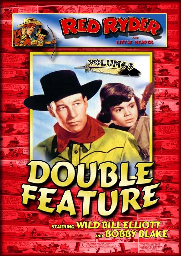Feature Film Red Ryder Western Double Feature Vol 9 DVD New 89859841026