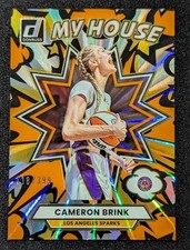 2025 Donruss WNBA #14 Cameron Brink My House Orange Laser Insert /399 Sparks