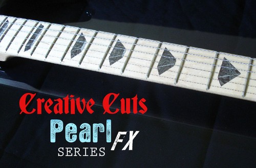 Pyramid Inlay Sticker Jem Pyramid BLACK PEARL Fret Marker Vinyl Inlay Sticker Decal for BASS ...