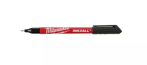 Bolígrafos de punta ultra fina negros Milwaukee INKZALL (paquete de 4) paquetes de x4 48-22-3164 - Imagen 3 de 5