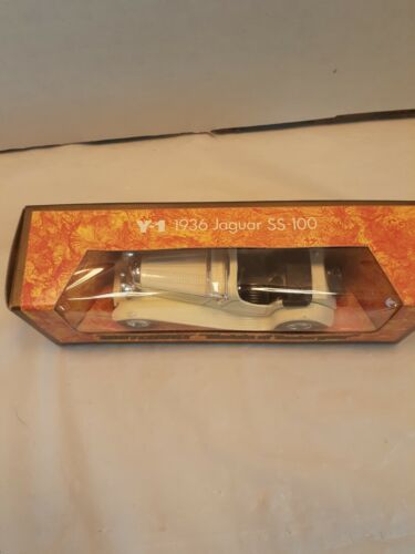 Matchbox Models of Yesteryear White 1936 Jaguar SS.100 Car Y-1 38:1 - Picture 2 of 6