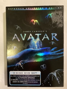 AVATAR • 3-Disc Set • Extended Collectors Edition • LIKE NEW CONDITION