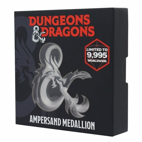 HAS-DUN20 - Dungeons & Dragons Limited Edition Ampersand Medallion (D&D) - Picture 2 of 3