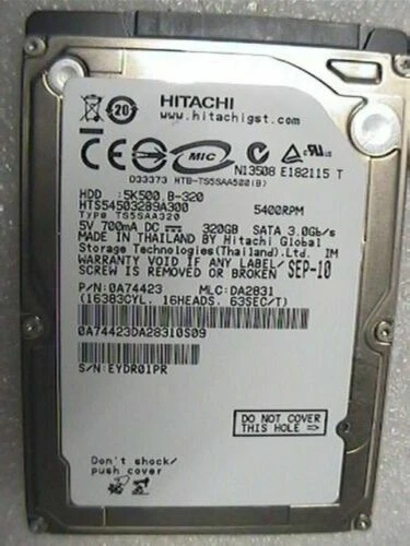 320GB Storage Capacity Hard Drives (HDD, SSD & NAS)