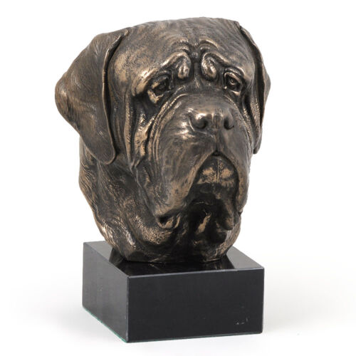 Englische Mastiff, Hundemarmorstatue Büste, ArtDog, DE - Bild 2 von 4