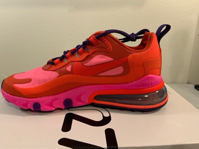 Womens Nike Air Max 270 React Red Crimson Pink At6174 600 Size 6 Ebay
