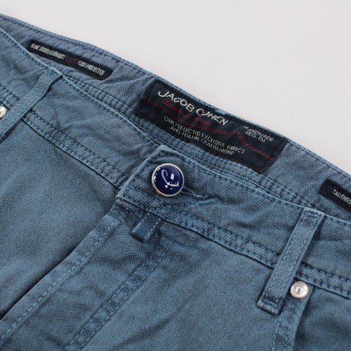 Jacob Cohen NWT Jeans Size 38 In Blue Cotton Blend Casual 5 Pockets  Handmade | eBay