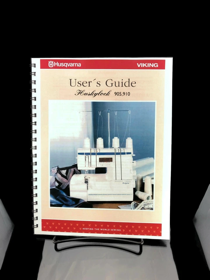 HUSQVARNA VIKING HUSKYLOCK 905 910 Husqvarna Viking Huskylock 905/910 Instruction Manual: Protective Covers 49 Page