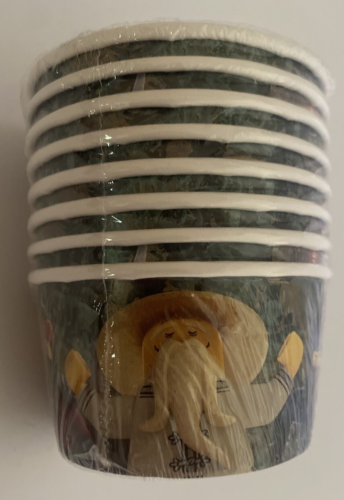 Lego Ninjago Movie Birthday Party Supplies 16 Treat Cups 9.5 oz Party Favor - Picture 11 of 11