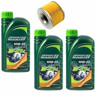 MotoröL ÖLfilter OX61D Set 10W40 3 Liter FüR Honda CBX Kawasaki ZZR Yamaha XJR