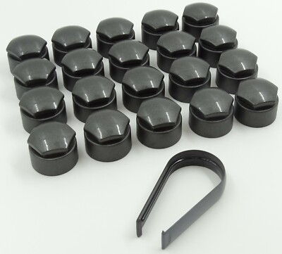 Kwobile Set Of 20 Car Wheel Nuts Covers Copatible With 21 Wheel