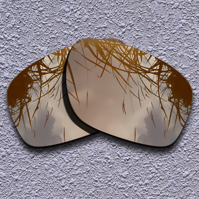 US Earth Brown Replacement Lenses For-Oakley Sliver Polarized&Anti-Scratch