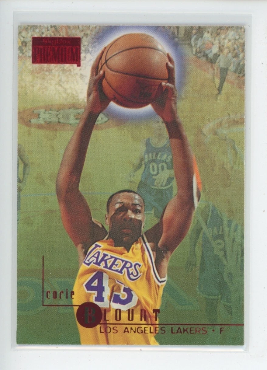 Corie Blount trading card