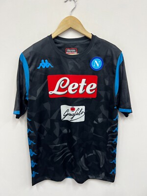 SSC NAPOLI 2018 2019 THIRD FOOTBALL SHIRT KAPPA
