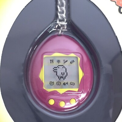 Bandai Tamagotchi Red Purple Yellow 1996 - 1997 English ver