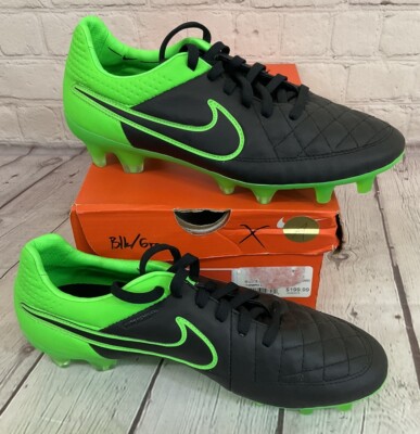 靴 Nike Tiempo Nike Tiempo Legend VI FG - Mens Boots - Firm Ground - Black