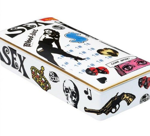SS19 Supreme Blood Lust Ceramica Scatola Bianco Nuovo IN Originale Confezionato - Foto 2 di 8